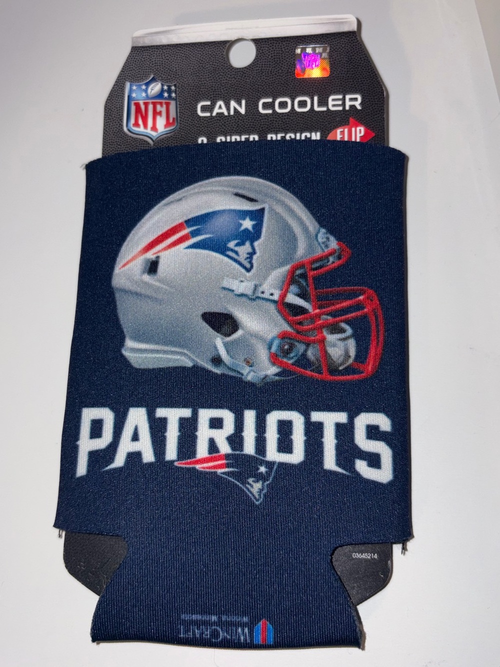 ⚡️New England Patriots Coozie Drink Can Cooler Cover NFL Football